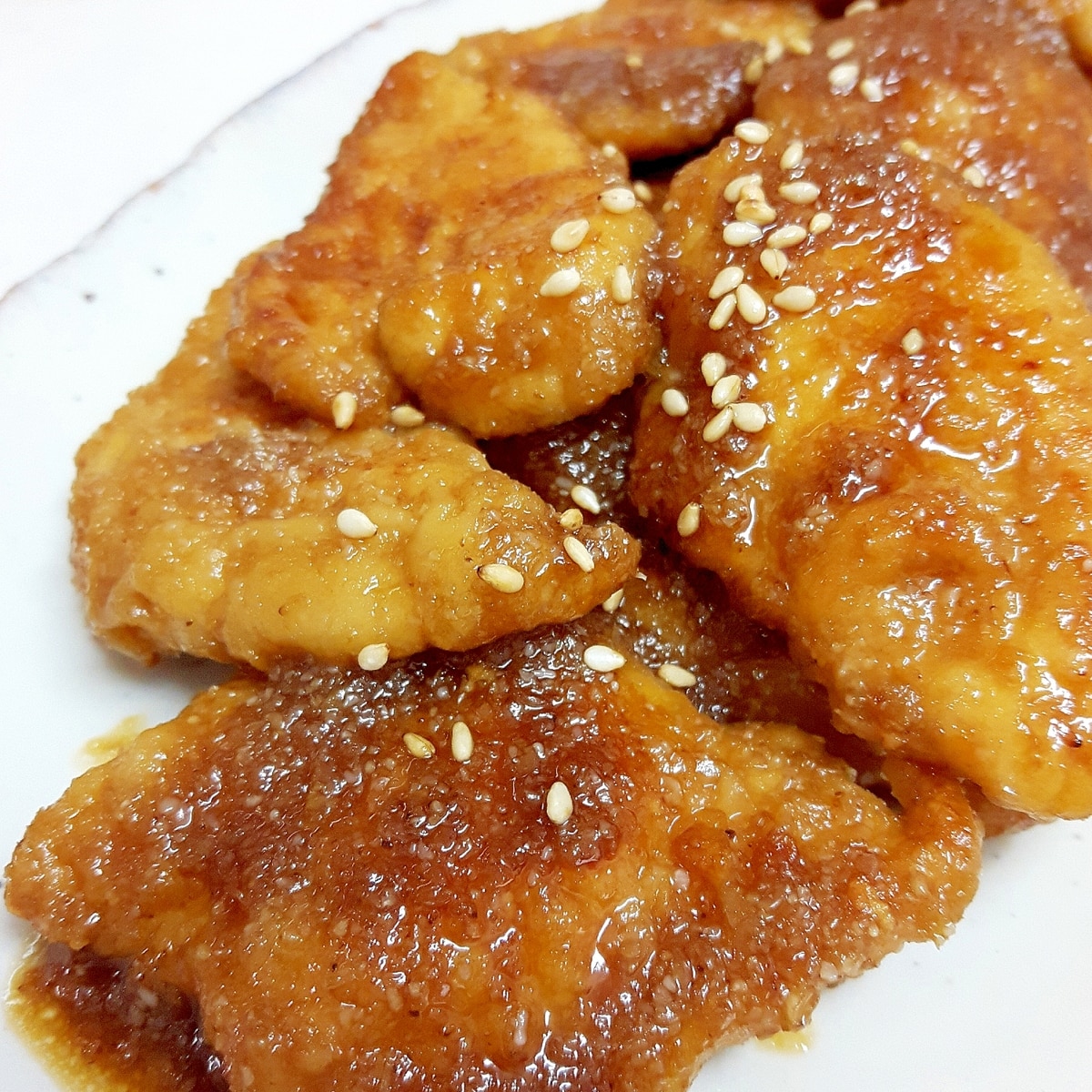 子供が大好き 鶏むね肉のゴマ照り焼き レシピ 作り方 By Acchan66 楽天レシピ 子供が大好き 鶏むね肉のゴマ照り焼き レシピ 作り方 By Acchan66 楽天レシピ